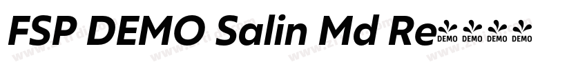 FSP DEMO Salin Md Re字体转换